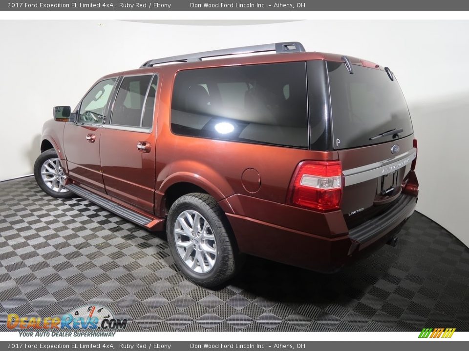 2017 Ford Expedition EL Limited 4x4 Ruby Red / Ebony Photo #11