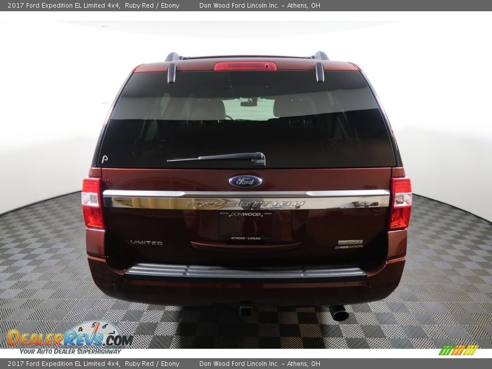 2017 Ford Expedition EL Limited 4x4 Ruby Red / Ebony Photo #12