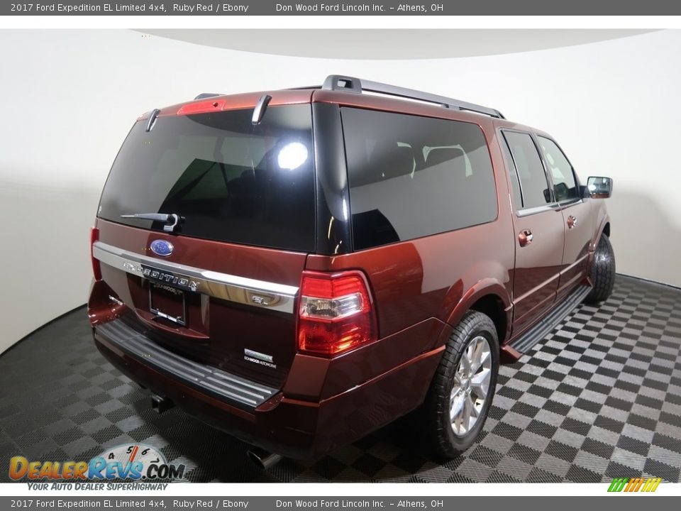 2017 Ford Expedition EL Limited 4x4 Ruby Red / Ebony Photo #13