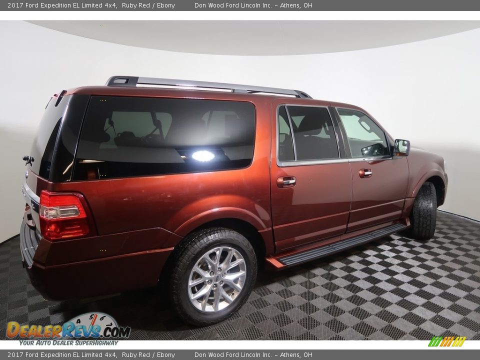 2017 Ford Expedition EL Limited 4x4 Ruby Red / Ebony Photo #14