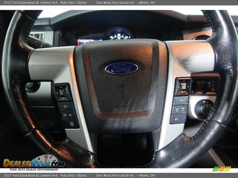 2017 Ford Expedition EL Limited 4x4 Ruby Red / Ebony Photo #16