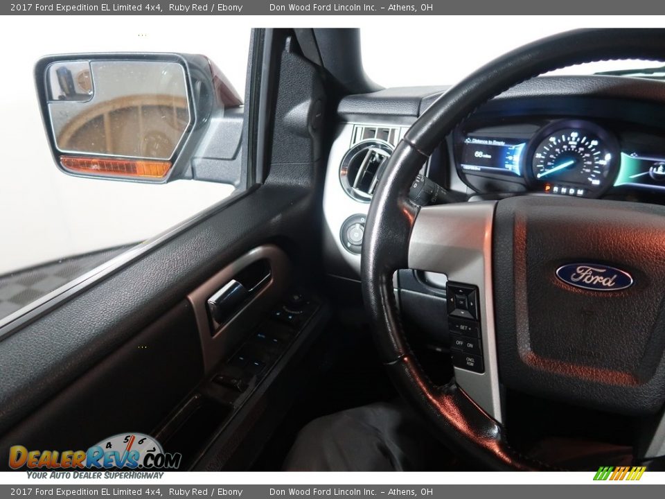 2017 Ford Expedition EL Limited 4x4 Ruby Red / Ebony Photo #17