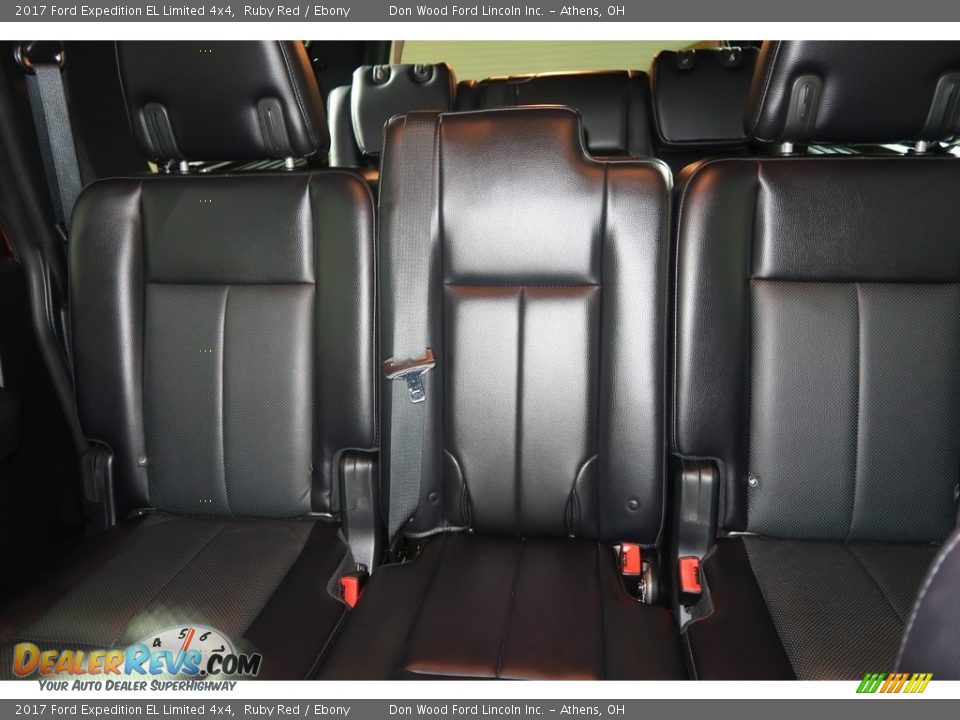 2017 Ford Expedition EL Limited 4x4 Ruby Red / Ebony Photo #24