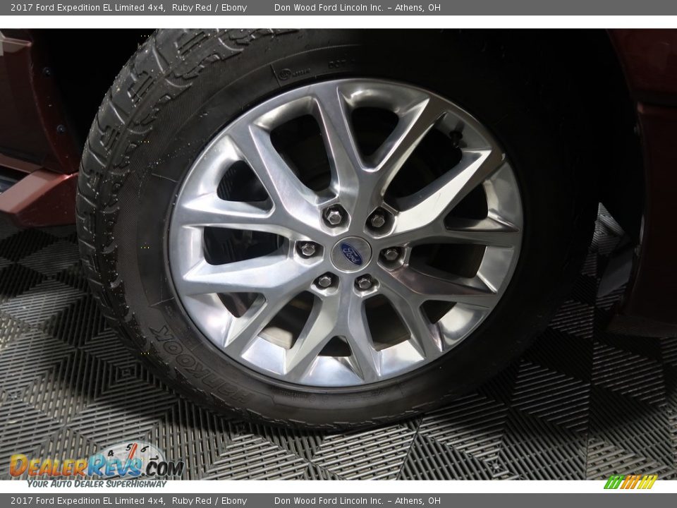 2017 Ford Expedition EL Limited 4x4 Ruby Red / Ebony Photo #26