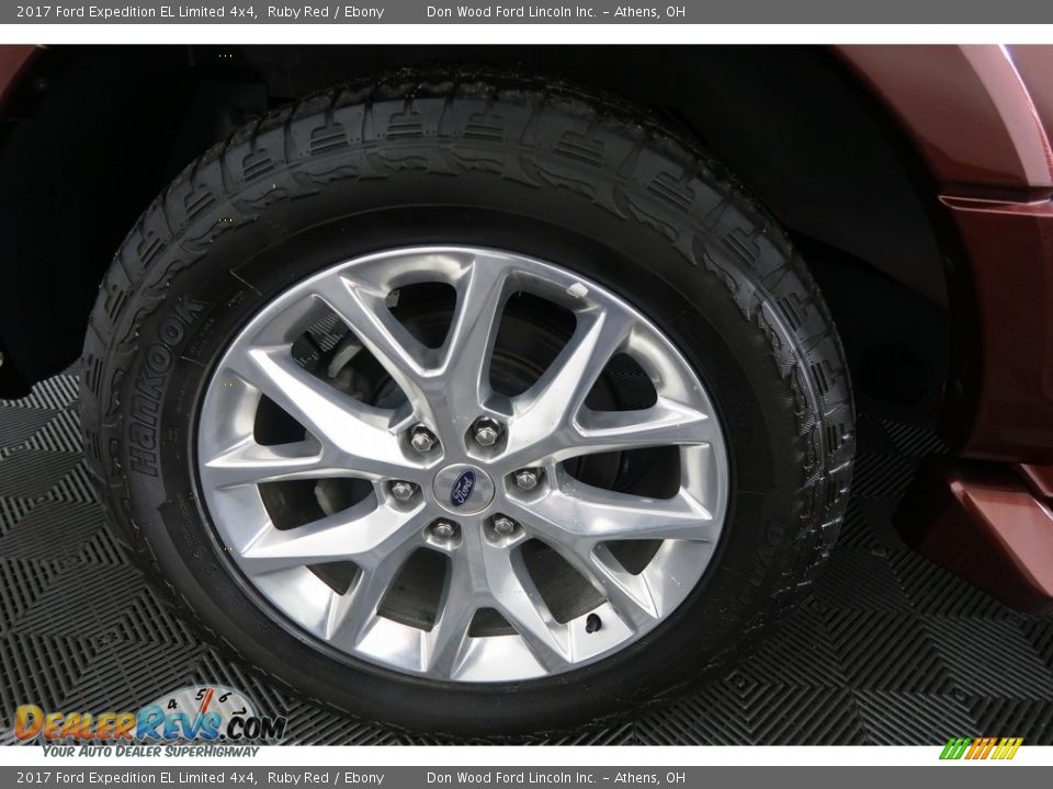 2017 Ford Expedition EL Limited 4x4 Ruby Red / Ebony Photo #27