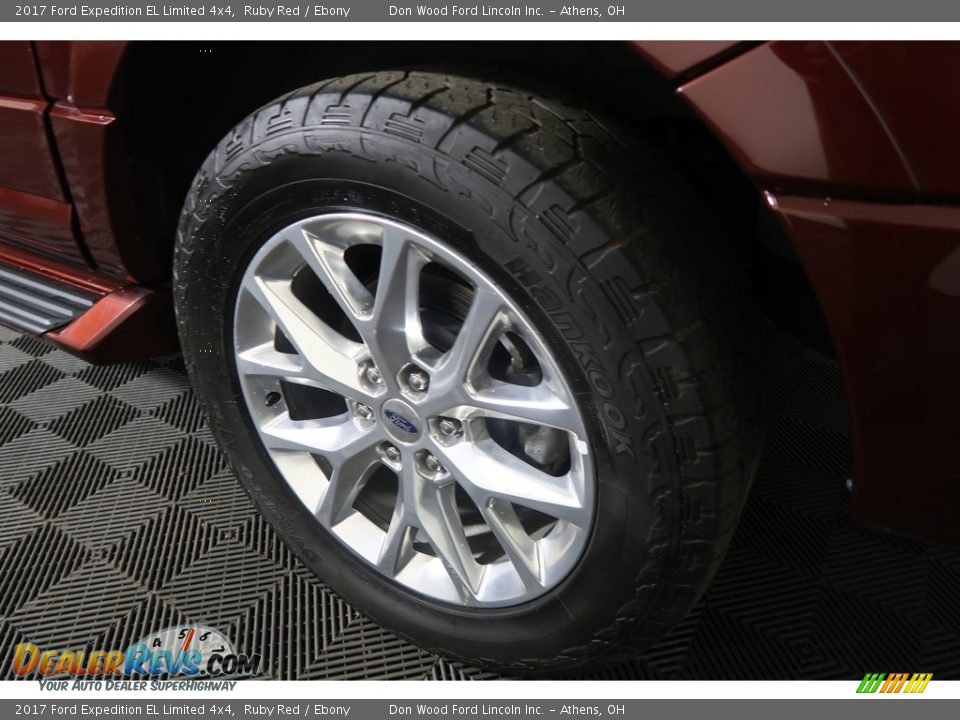 2017 Ford Expedition EL Limited 4x4 Ruby Red / Ebony Photo #28