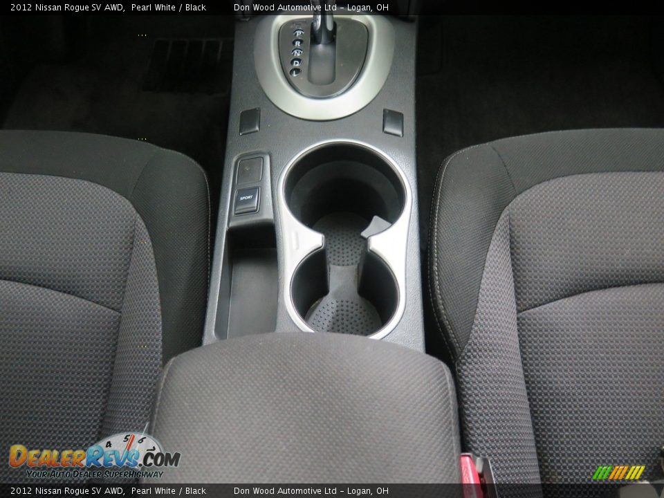 2012 Nissan Rogue SV AWD Pearl White / Black Photo #18