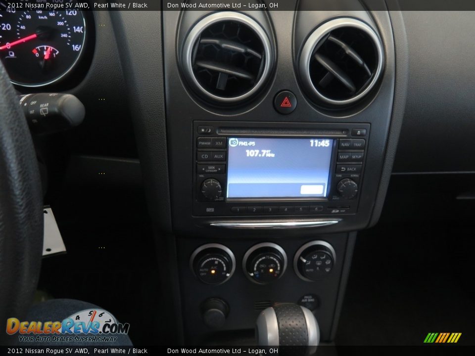 2012 Nissan Rogue SV AWD Pearl White / Black Photo #19