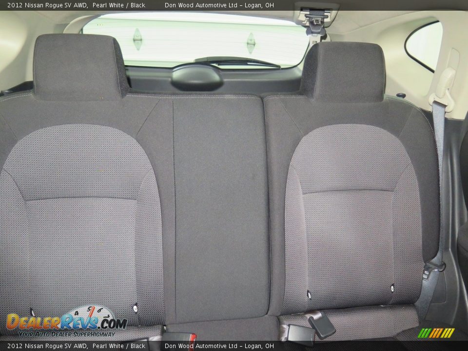 2012 Nissan Rogue SV AWD Pearl White / Black Photo #20