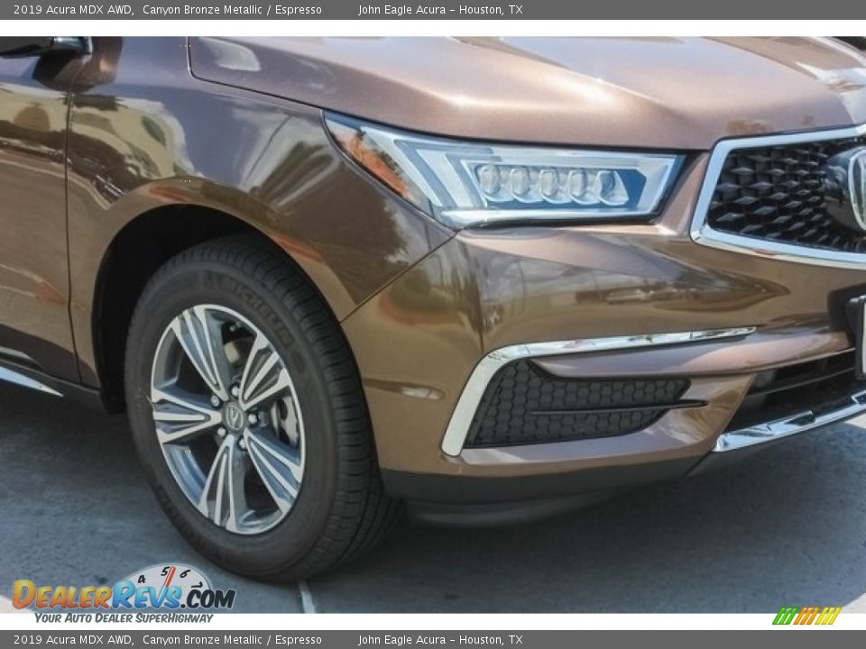 2019 Acura MDX AWD Canyon Bronze Metallic / Espresso Photo #11