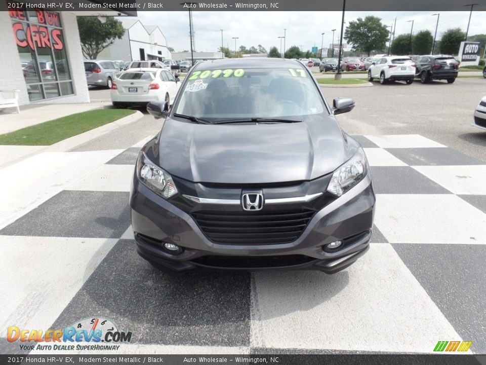 2017 Honda HR-V EX Modern Steel Metallic / Black Photo #2