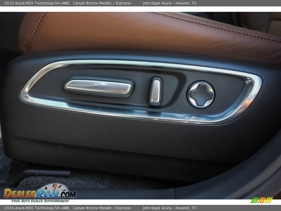 2019 Acura MDX Technology SH-AWD Canyon Bronze Metallic / Espresso Photo #13
