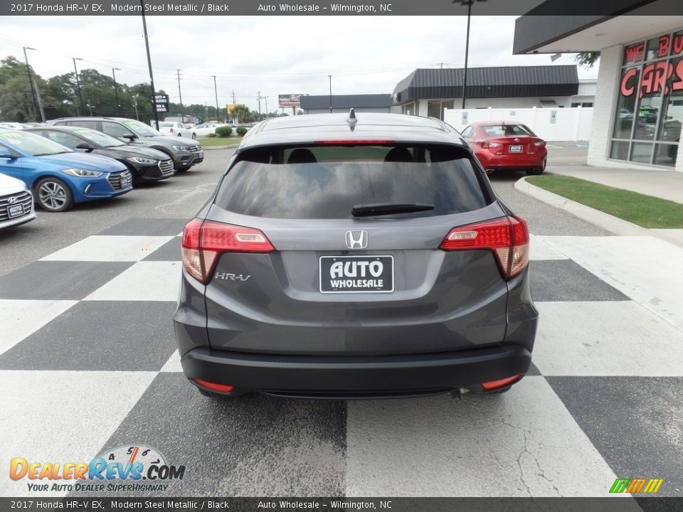 2017 Honda HR-V EX Modern Steel Metallic / Black Photo #4