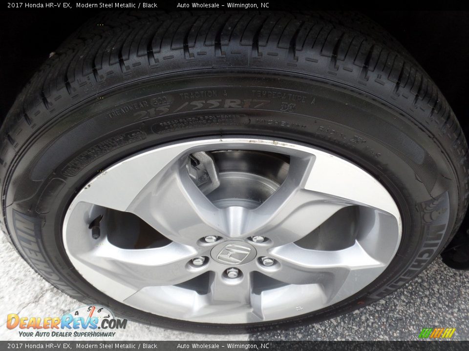 2017 Honda HR-V EX Modern Steel Metallic / Black Photo #7