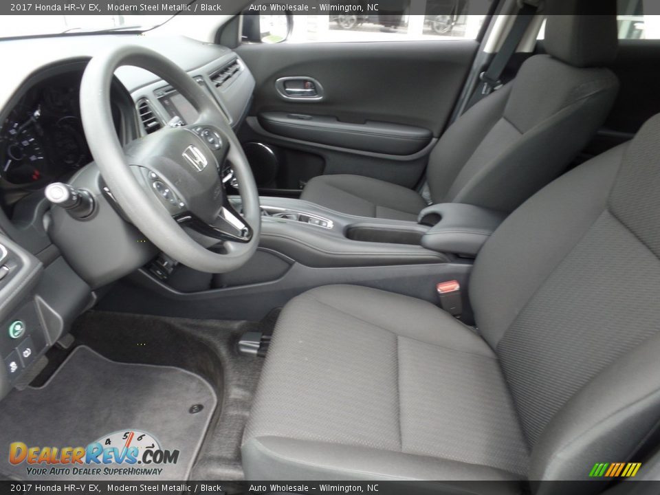 2017 Honda HR-V EX Modern Steel Metallic / Black Photo #10