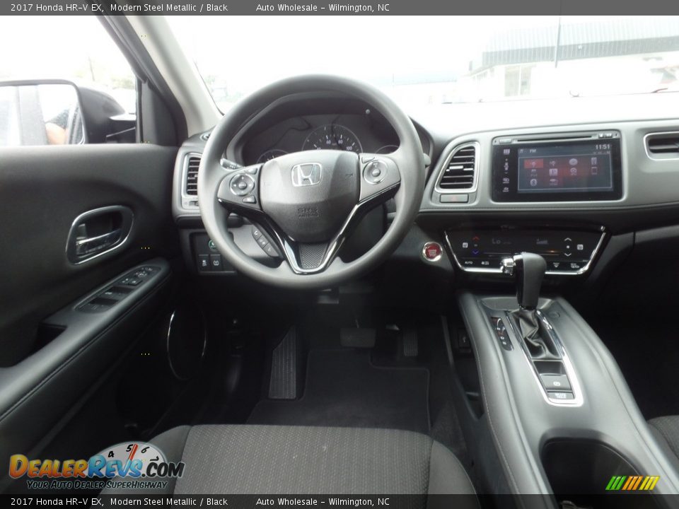 2017 Honda HR-V EX Modern Steel Metallic / Black Photo #15
