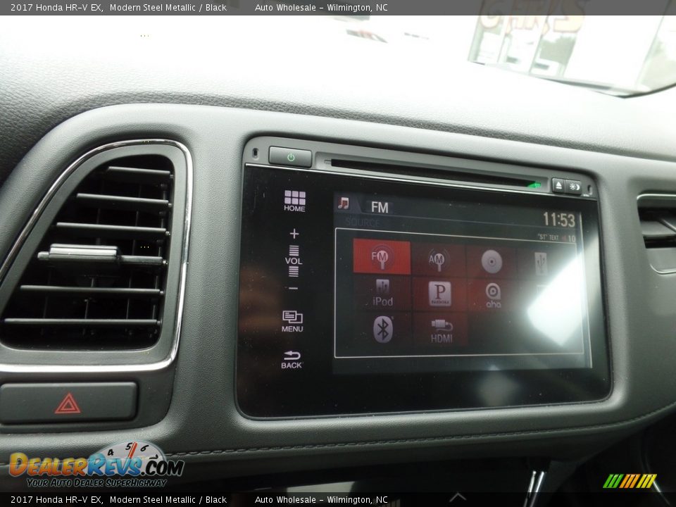 2017 Honda HR-V EX Modern Steel Metallic / Black Photo #18