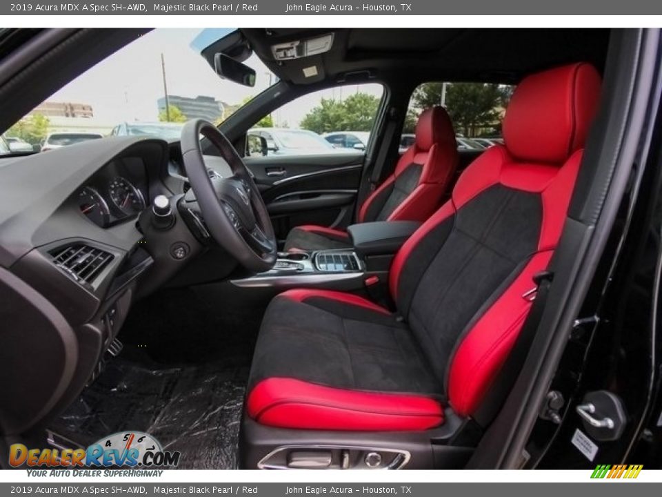 Red Interior - 2019 Acura MDX A Spec SH-AWD Photo #16