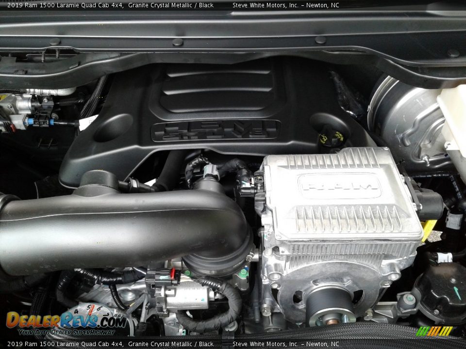 2019 Ram 1500 Laramie Quad Cab 4x4 5.7 Liter OHV HEMI 16-Valve VVT MDS V8 Engine Photo #34