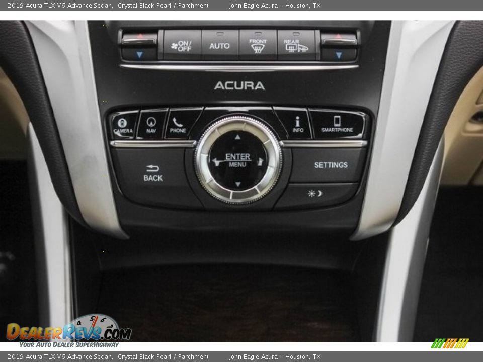 2019 Acura TLX V6 Advance Sedan Crystal Black Pearl / Parchment Photo #29