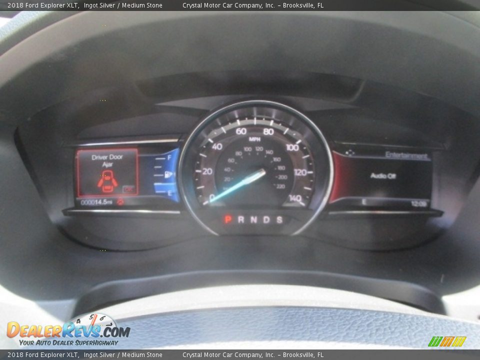 2018 Ford Explorer XLT Ingot Silver / Medium Stone Photo #9