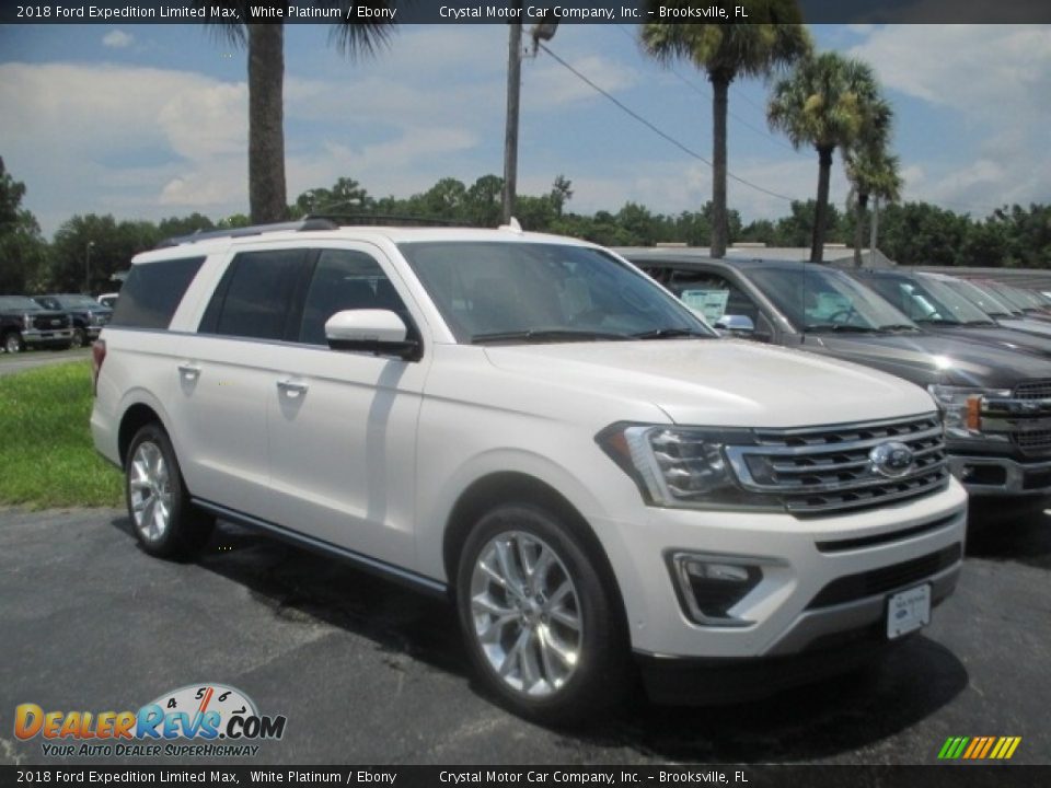 Front 3/4 View of 2018 Ford Expedition Limited Max Photo #1