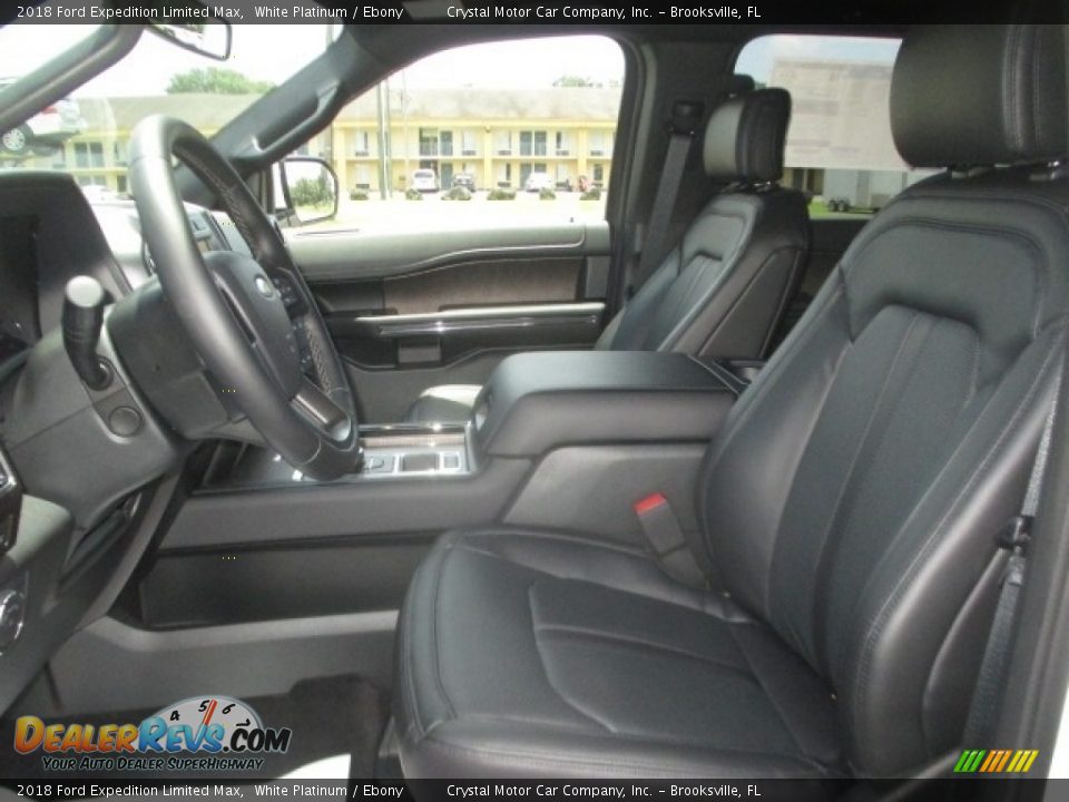 Front Seat of 2018 Ford Expedition Limited Max Photo #5