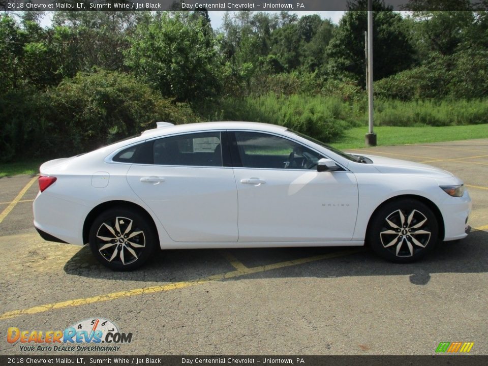 2018 Chevrolet Malibu LT Summit White / Jet Black Photo #2