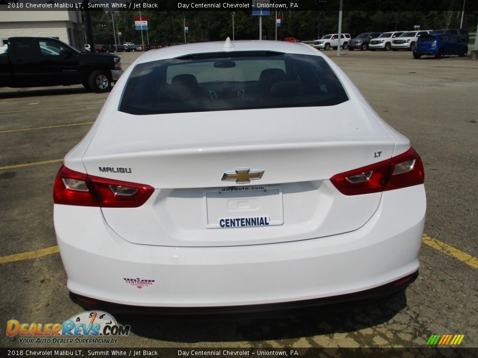 2018 Chevrolet Malibu LT Summit White / Jet Black Photo #3