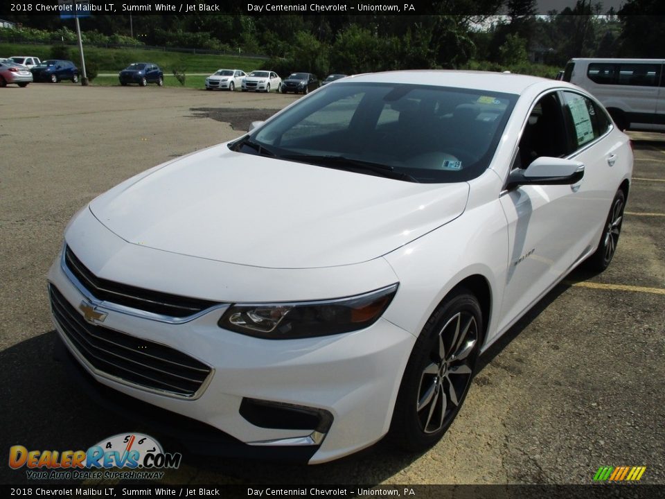 2018 Chevrolet Malibu LT Summit White / Jet Black Photo #5