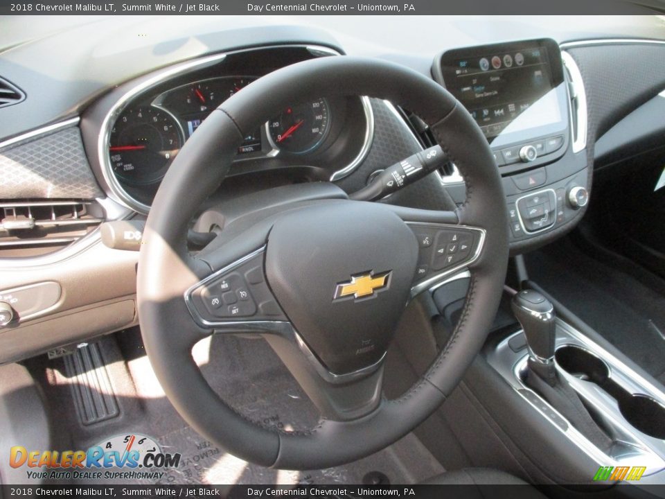 2018 Chevrolet Malibu LT Summit White / Jet Black Photo #10