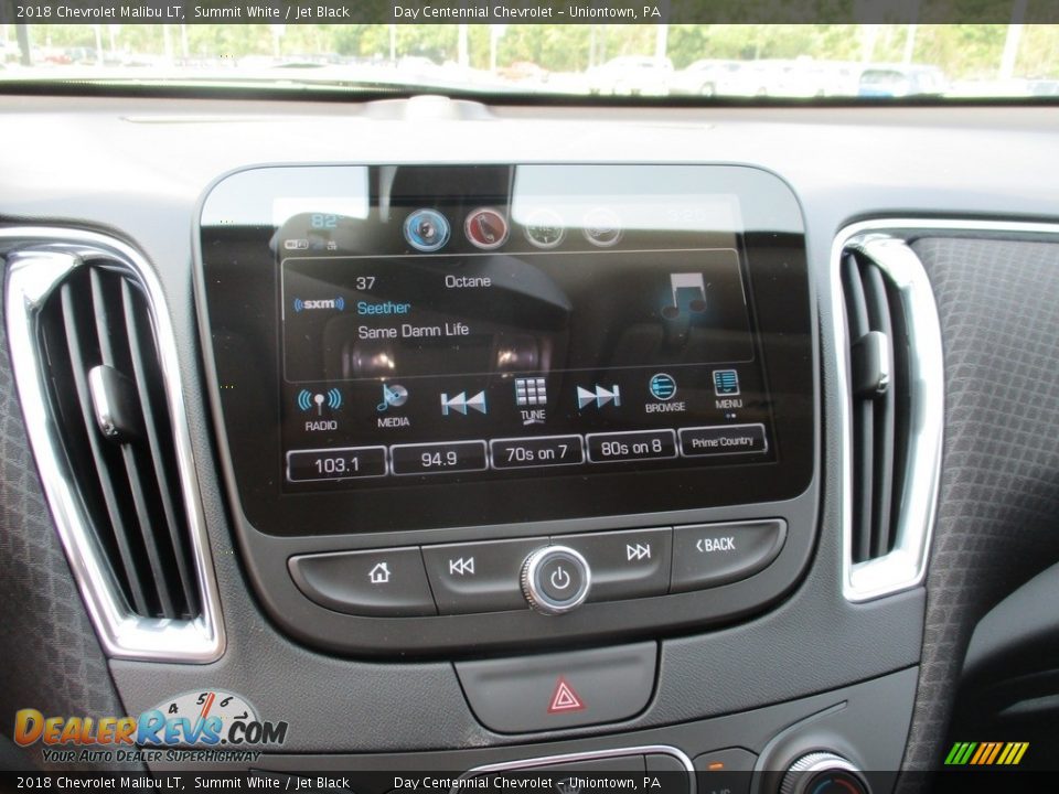2018 Chevrolet Malibu LT Summit White / Jet Black Photo #11