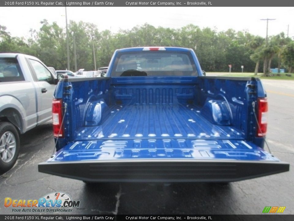 2018 Ford F150 XL Regular Cab Lightning Blue / Earth Gray Photo #11
