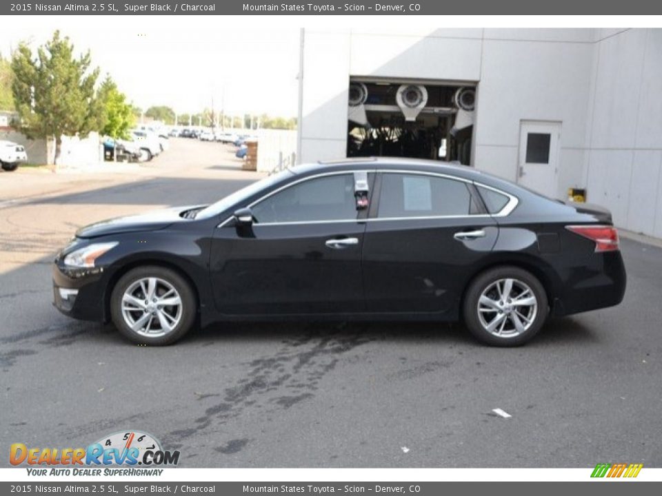 2015 Nissan Altima 2.5 SL Super Black / Charcoal Photo #3