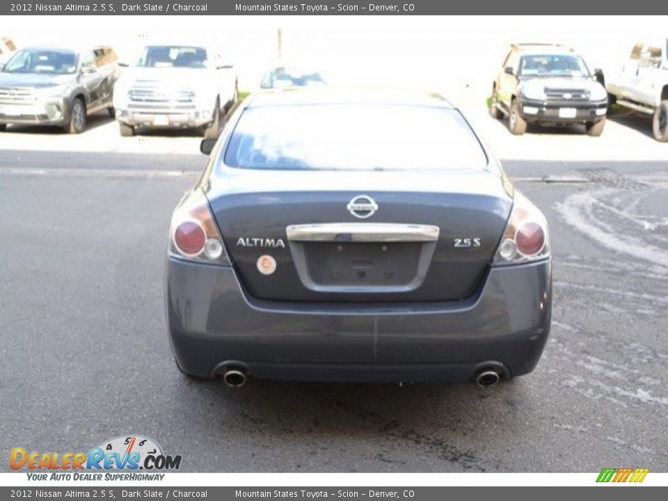 2012 Nissan Altima 2.5 S Dark Slate / Charcoal Photo #5