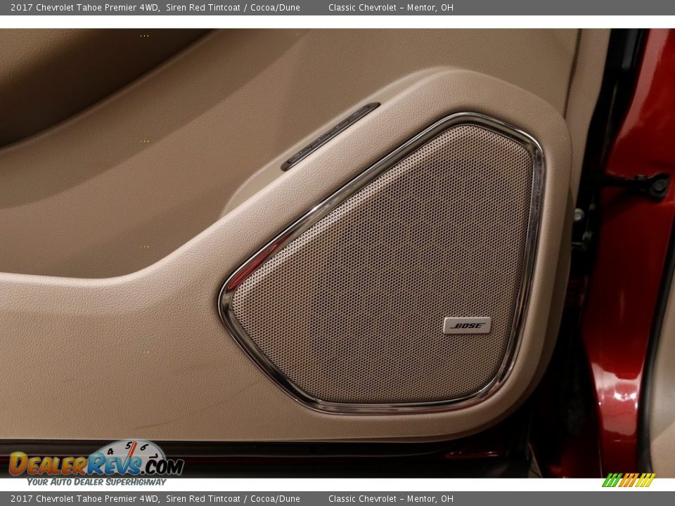 2017 Chevrolet Tahoe Premier 4WD Siren Red Tintcoat / Cocoa/Dune Photo #6