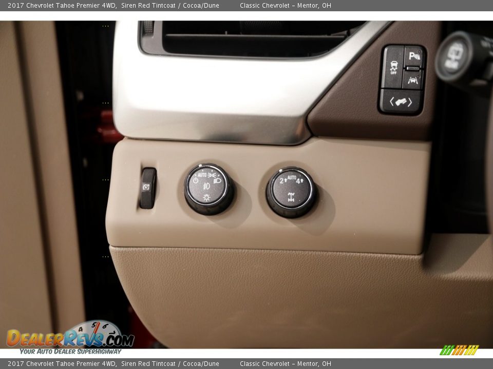 2017 Chevrolet Tahoe Premier 4WD Siren Red Tintcoat / Cocoa/Dune Photo #7