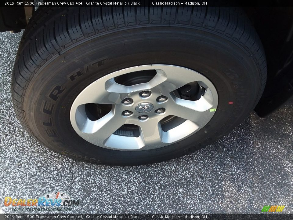 2019 Ram 1500 Tradesman Crew Cab 4x4 Granite Crystal Metallic / Black Photo #2