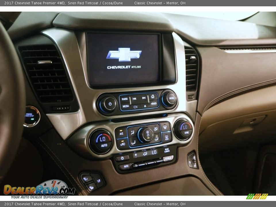 2017 Chevrolet Tahoe Premier 4WD Siren Red Tintcoat / Cocoa/Dune Photo #12