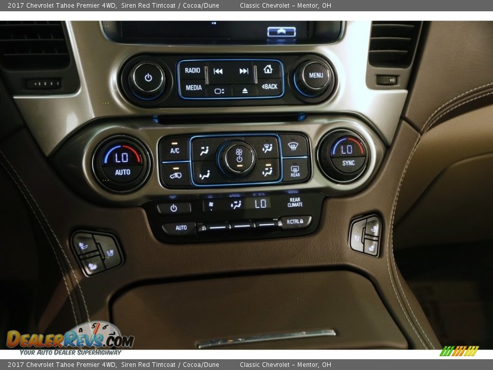 2017 Chevrolet Tahoe Premier 4WD Siren Red Tintcoat / Cocoa/Dune Photo #13