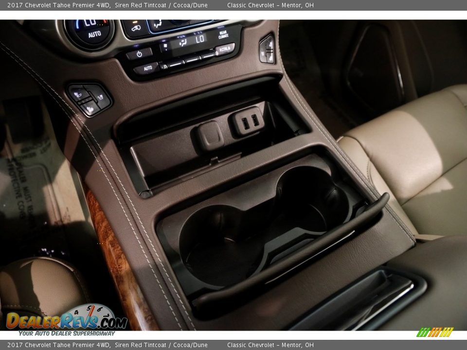 2017 Chevrolet Tahoe Premier 4WD Siren Red Tintcoat / Cocoa/Dune Photo #15