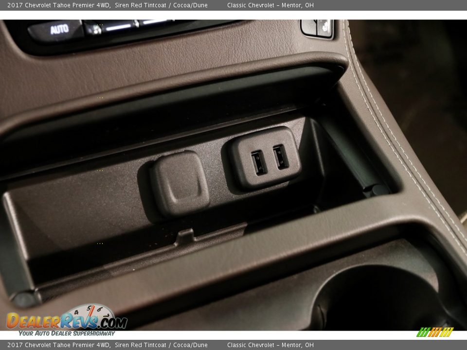 2017 Chevrolet Tahoe Premier 4WD Siren Red Tintcoat / Cocoa/Dune Photo #16