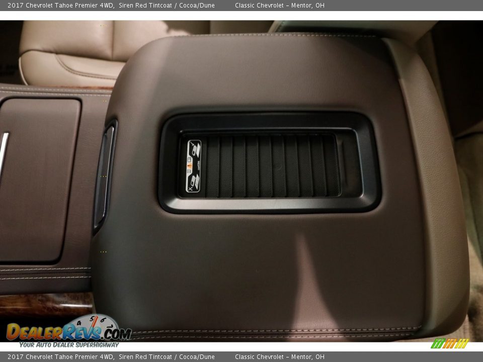 2017 Chevrolet Tahoe Premier 4WD Siren Red Tintcoat / Cocoa/Dune Photo #17