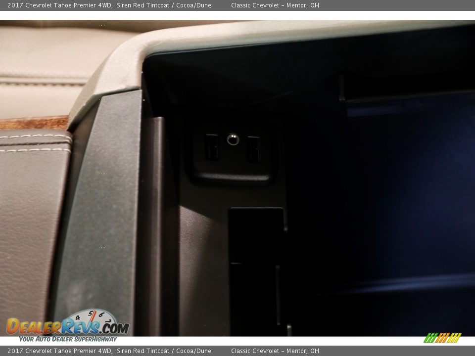 2017 Chevrolet Tahoe Premier 4WD Siren Red Tintcoat / Cocoa/Dune Photo #18