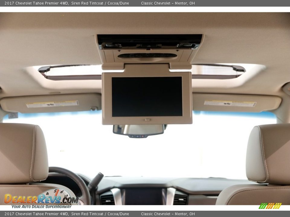 2017 Chevrolet Tahoe Premier 4WD Siren Red Tintcoat / Cocoa/Dune Photo #27