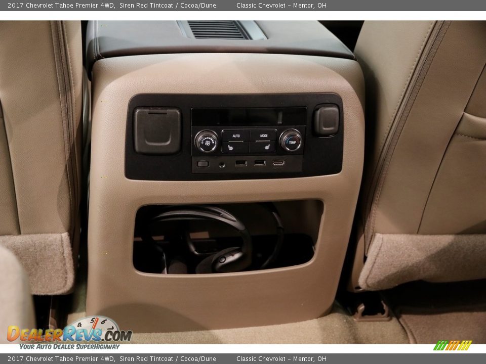 2017 Chevrolet Tahoe Premier 4WD Siren Red Tintcoat / Cocoa/Dune Photo #28