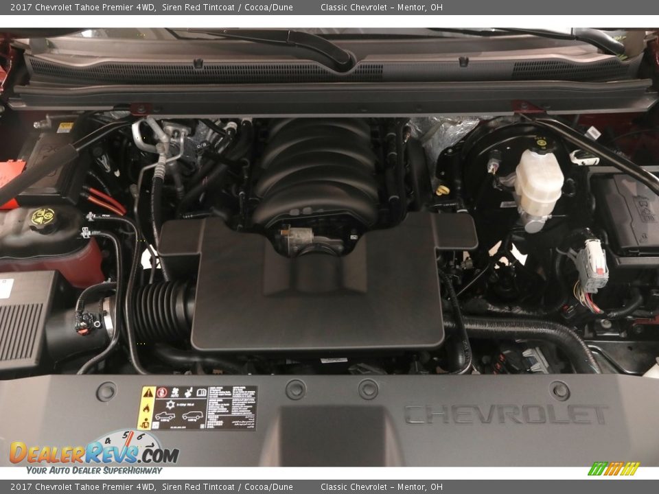 2017 Chevrolet Tahoe Premier 4WD Siren Red Tintcoat / Cocoa/Dune Photo #30