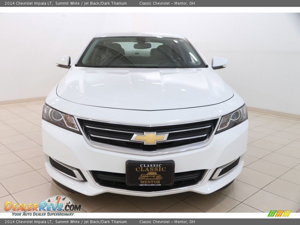 2014 Chevrolet Impala LT Summit White / Jet Black/Dark Titanium Photo #2