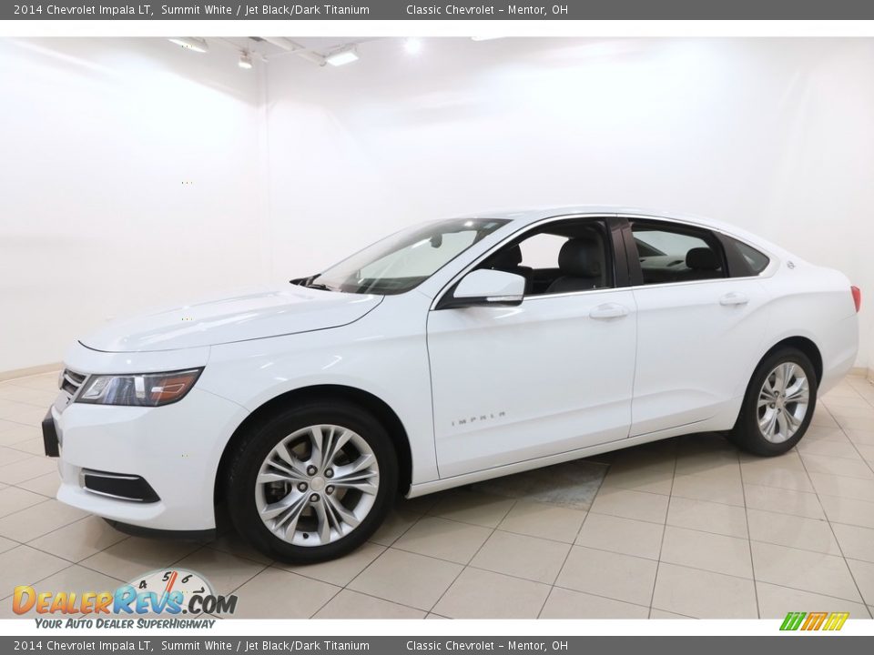 2014 Chevrolet Impala LT Summit White / Jet Black/Dark Titanium Photo #3