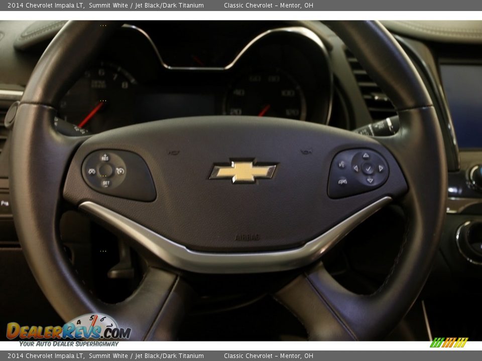 2014 Chevrolet Impala LT Summit White / Jet Black/Dark Titanium Photo #6